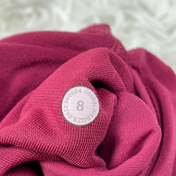 Lululemon Pants Womens 8 Pink Align High Rise Crop 23" Leggings Stretch Yoga Gym - Picture 3 of 12